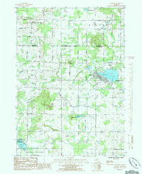 LAKEVIEW, MI HISTORICAL MAP GEOPDF 7.5X7