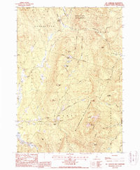 MOUNT CARDIGAN, NH HISTORICAL MAP GEOPDF