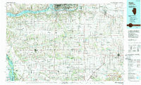 ALEDO, IL-IA HISTORICAL MAP GEOPDF 30X60