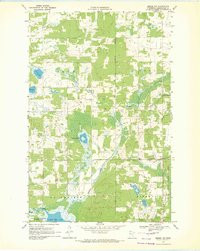 ZERKEL NW, MN HISTORICAL MAP GEOPDF 7.5X