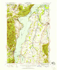 PORT HENRY, VT-NY HISTORICAL MAP GEOPDF