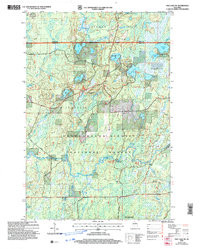PIKE LAKE NW, WI HISTORICAL MAP GEOPDF 7