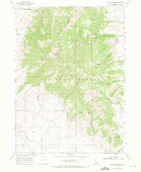 ELKHORN PEAK, ID HISTORICAL MAP GEOPDF 7