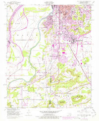 SOUTH FORT SMITH, AR-OK HISTORICAL MAP G