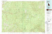 ELK CITY, ID HISTORICAL MAP GEOPDF 30X60