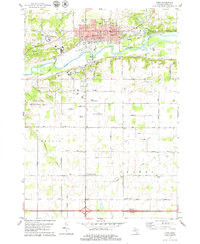IONIA, MI HISTORICAL MAP GEOPDF 7.5X7.5