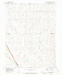 NOONEN RESERVOIR SW, CO HISTORICAL MAP G