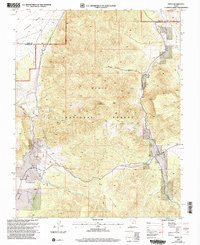 PINTO, UT HISTORICAL MAP GEOPDF 7.5X7.5