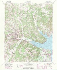 CAMDEN, TN HISTORICAL MAP GEOPDF 7.5X7.5