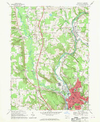 MEADVILLE, PA HISTORICAL MAP GEOPDF 7.5X