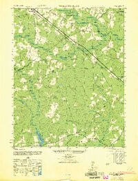 DISPUTANTA SOUTH, VA HISTORICAL MAP GEOP