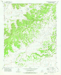 SHOEMAKER CANYON SE, NM HISTORICAL MAP G