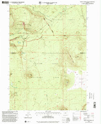 PUMICE DESERT WEST, OR HISTORICAL MAP GE