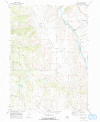 NOUNAN, ID HISTORICAL MAP GEOPDF 7.5X7.5