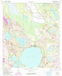 LAKE WEIR, FL HISTORICAL MAP GEOPDF 7.5X