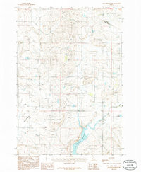 HOG CREEK BUTTE, ID HISTORICAL MAP GEOPD