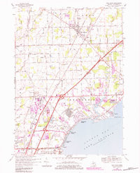 NEW HAVEN, MI HISTORICAL MAP GEOPDF 7.5X