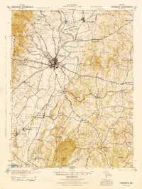FREDERICK, MD-VA HISTORICAL MAP GEOPDF 1