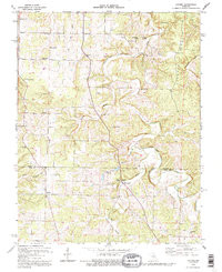 LECOMA, MO HISTORICAL MAP GEOPDF 7.5X7.5