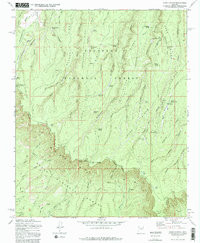 DANE CANYON, AZ HISTORICAL MAP GEOPDF 7.