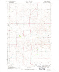 AKASKA, SD HISTORICAL MAP GEOPDF 7.5X7.5