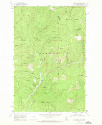 TAYLOR PEAK, ID-MT HISTORICAL MAP GEOPDF
