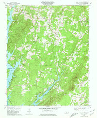 GRIST MOUNTAIN, NC HISTORICAL MAP GEOPDF