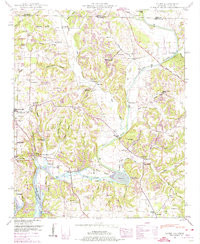 SALEM, AL-TN HISTORICAL MAP GEOPDF 7.5X7