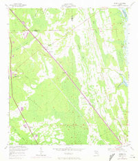 DURBIN, FL HISTORICAL MAP GEOPDF 7.5X7.5