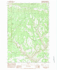 LONE PINE BUTTE, WA HISTORICAL MAP GEOPD