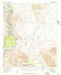 LAGUNA, AZ-CA HISTORICAL MAP GEOPDF 15X1