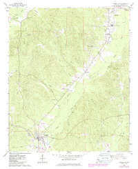 CARROLLTON, AL HISTORICAL MAP GEOPDF 7.5