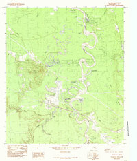 DAVIS HILL, TX HISTORICAL MAP GEOPDF 7.5