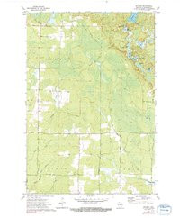 BAVARIA, WI HISTORICAL MAP GEOPDF 7.5X7.
