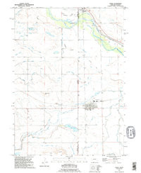 LYMAN, NE-WY HISTORICAL MAP GEOPDF 7.5X7