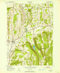 TULLY, NY HISTORICAL MAP GEOPDF 7.5X7.5