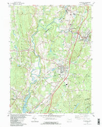 PLAINFIELD, CT HISTORICAL MAP GEOPDF 7.5