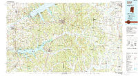 OXFORD, MS HISTORICAL MAP GEOPDF 30X60 G