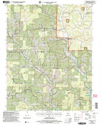 THORNFIELD, MO HISTORICAL MAP GEOPDF 7.5