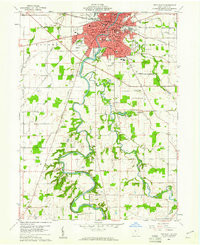 TIFFIN SOUTH, OH HISTORICAL MAP GEOPDF 7