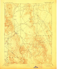 WELLINGTON, NV-CA HISTORICAL MAP GEOPDF