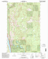 SCOTCHMAN LAKE, WA HISTORICAL MAP GEOPDF
