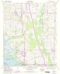 TANNER, AL HISTORICAL MAP GEOPDF 7.5X7.5