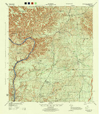 SLAUGHTER BEND, TX HISTORICAL MAP GEOPDF