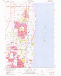 ZION, IL-WI HISTORICAL MAP GEOPDF 7.5X7.