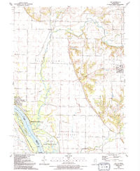 JOY, IL-IA HISTORICAL MAP GEOPDF 7.5X7.5