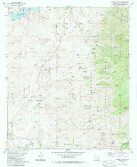 CUMERO CANYON, AZ HISTORICAL MAP GEOPDF