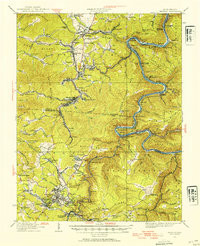 BECKLEY, WV HISTORICAL MAP GEOPDF 15X15