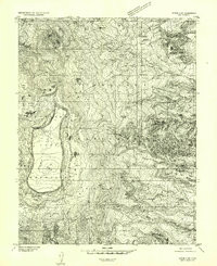FLAT TOP, UT HISTORICAL MAP GEOPDF 7.5X7