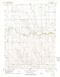 CODELL, KS HISTORICAL MAP GEOPDF 7.5X7.5